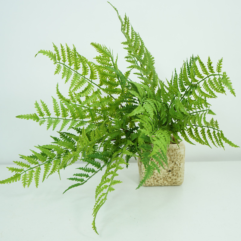 北欧仿真蕨类植物波斯蕨草软装植物墙造景家居装饰品盆栽绿植