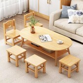 实木小凳子带靠背家用儿童靠背小椅子木凳幼儿园板凳木头凳子矮凳