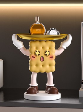 入户钥匙收c纳玄关摆件桌面置物架鞋柜客厅家居装饰品乔迁新居礼