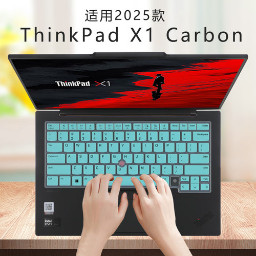 适用2025联想ThinkPadX1 Carbon键盘保护膜X1 Carbon Gen13电脑防尘套X1C 2022笔记本屏幕贴膜x1c 7th钢化膜
