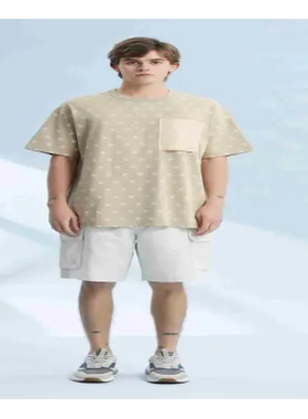 NDK 潮流帅气短袖圆领T恤-222VM22082MT