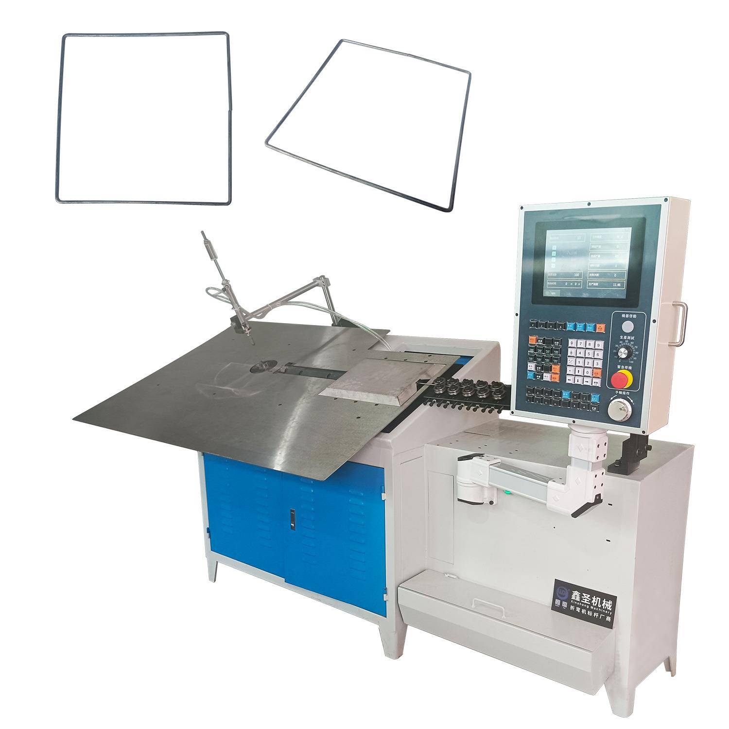 全自动2d线材折弯机平面金属钢丝弯线机GT-WB-60-4A不锈钢折弯