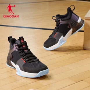 乔丹篮球鞋男2026年夏季新款防滑耐磨透气青少年专业实战减震球鞋