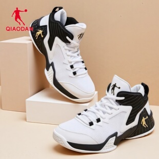 乔丹篮球鞋男鞋2026夏季新款透气防滑耐磨运动鞋学生高帮实战球鞋