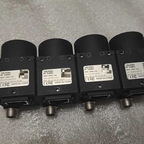 {议价}大恒2000万彩色网口工业相机，型号MER-2000-5GC{可维修}
