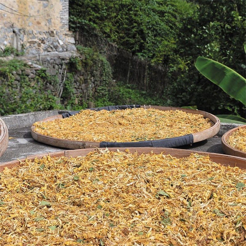 云南深山金银花茶无硫农家晒干花茶泡茶泡水喝带绒毛广东凉茶草药