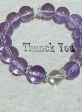 仿天然紫葡萄乌拉圭手链女水手串送闺蜜紫色水手链