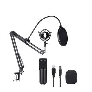 192KHz/24Bit采样率USB麦克风套装youtube播客录制电脑话筒BM-800