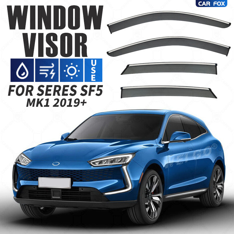 适用于赛力斯SF5车窗晴雨挡雨遮阳板SERES SF5 Window visor