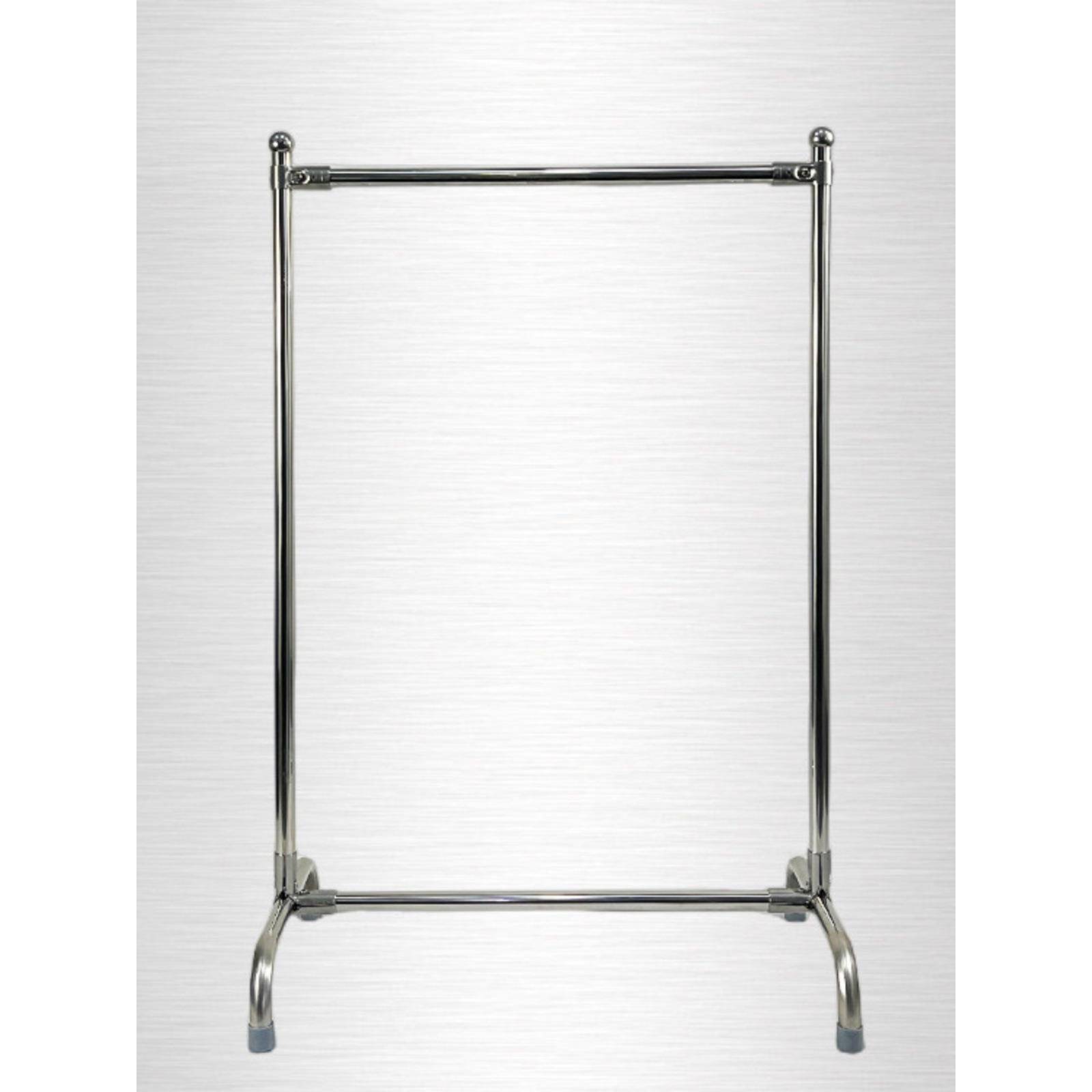 不锈钢晾衣架家用落地晒被子单杆式卧室挂衣架伸缩凉衣杆阳台新品