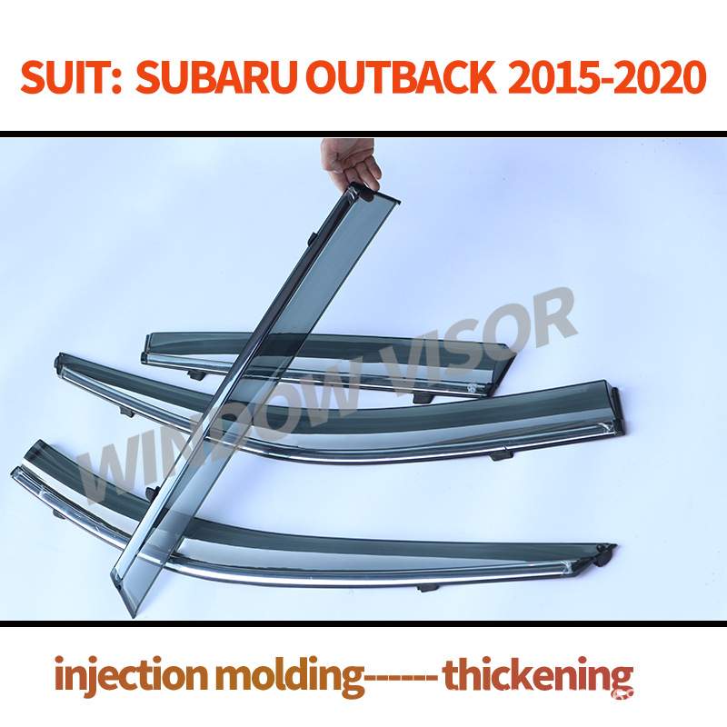 适用于斯巴鲁傲虎晴雨挡雨板Subaru Outback 2015+Window visors