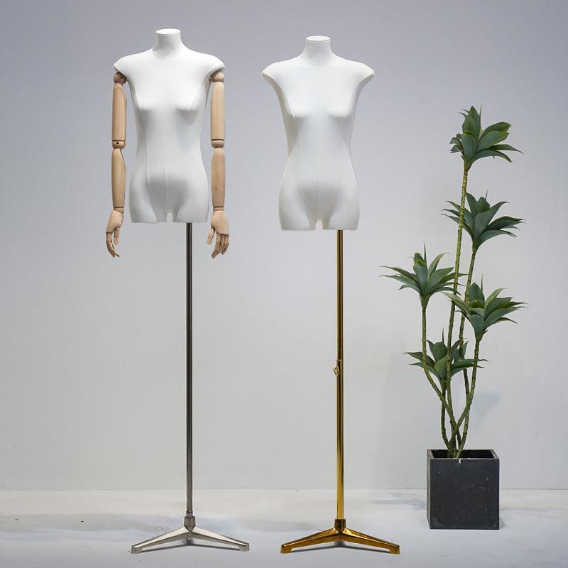 韩版修身服装店扁身平胸模特道具女身橱窗女装假人台模特展示架