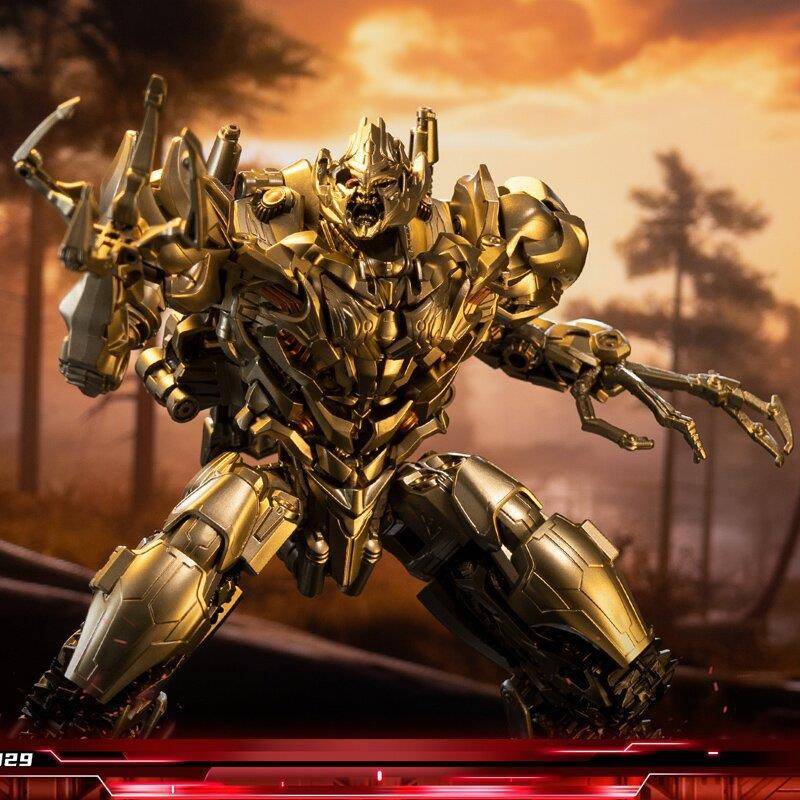 百微TW-1029原大精涂坦克威电影版SS13老威坦克变形机器人玩具