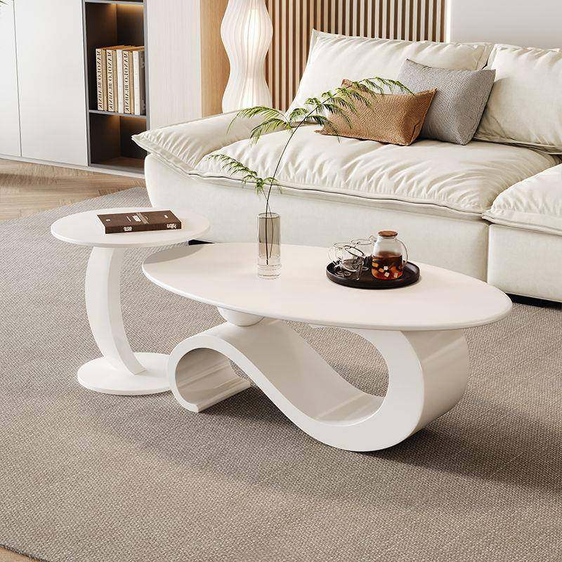 北欧岩板极简新款茶几轻奢小户型现代客厅家用桌子简约网红家居