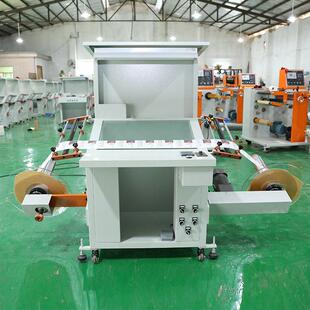 标签品检机模切电子辅料印刷检品机不干胶品质检验台卷料复卷机