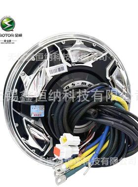 12寸3000WP40H五代QSMOTOR全顺电机V5瓦片电机48-96V电动车电机