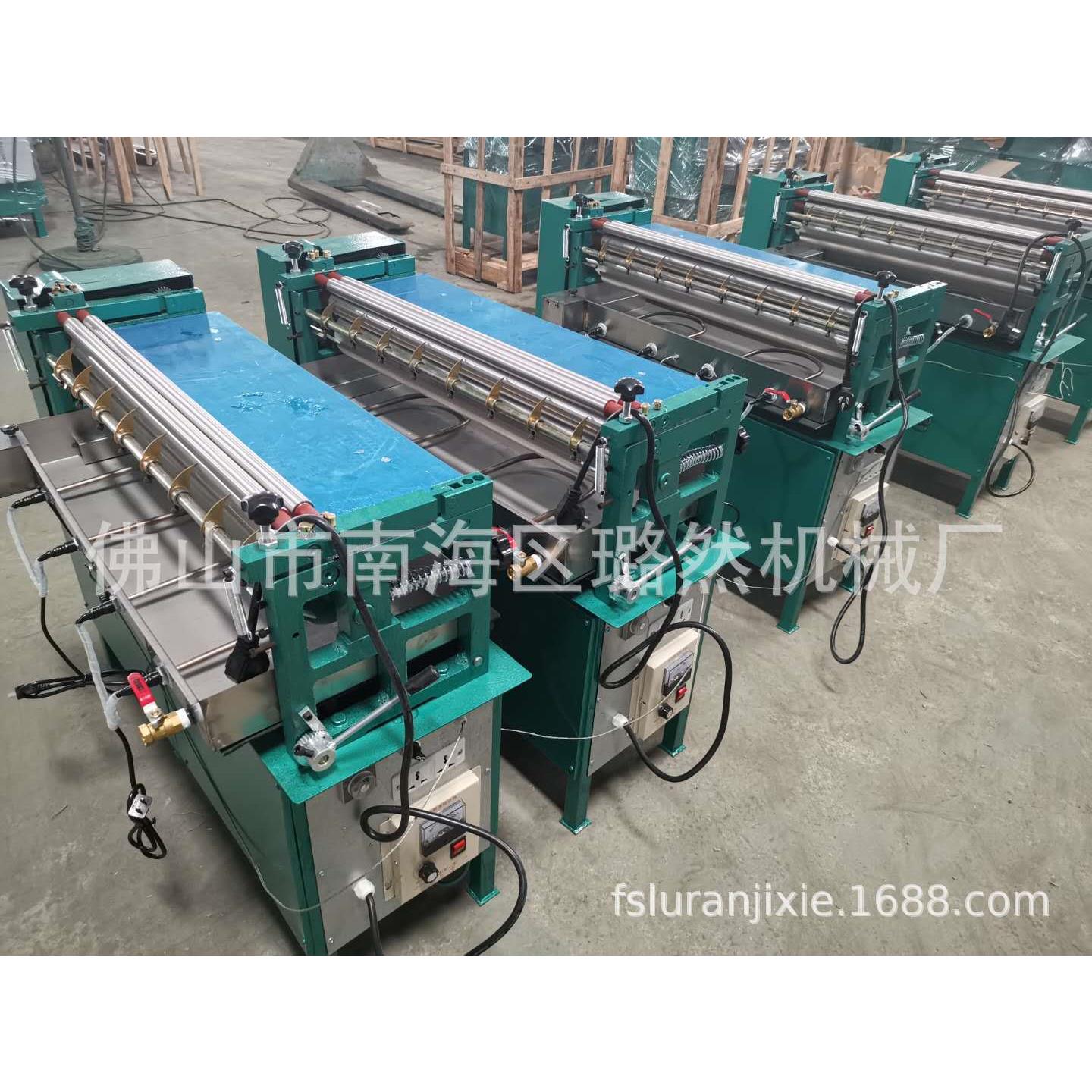 广东热熔胶水机简易热熔胶上胶机裱纸胶水机厂家璐然机械制造