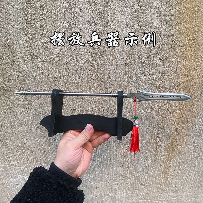 家用木架底座陈列剑架中式笛子摆架工艺品萧架木制刀架摆设置物架