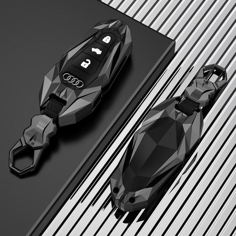 2012-2018款奥迪A6L钥匙套A7/A8壳扣包16/17老款奥迪A4L/A5外壳男