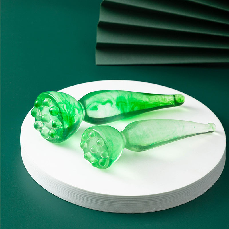 天然蜜蜡脸部拔筋棒经络刷拨筋棒美容点穴莲蓬面部眼部按摩刮痧