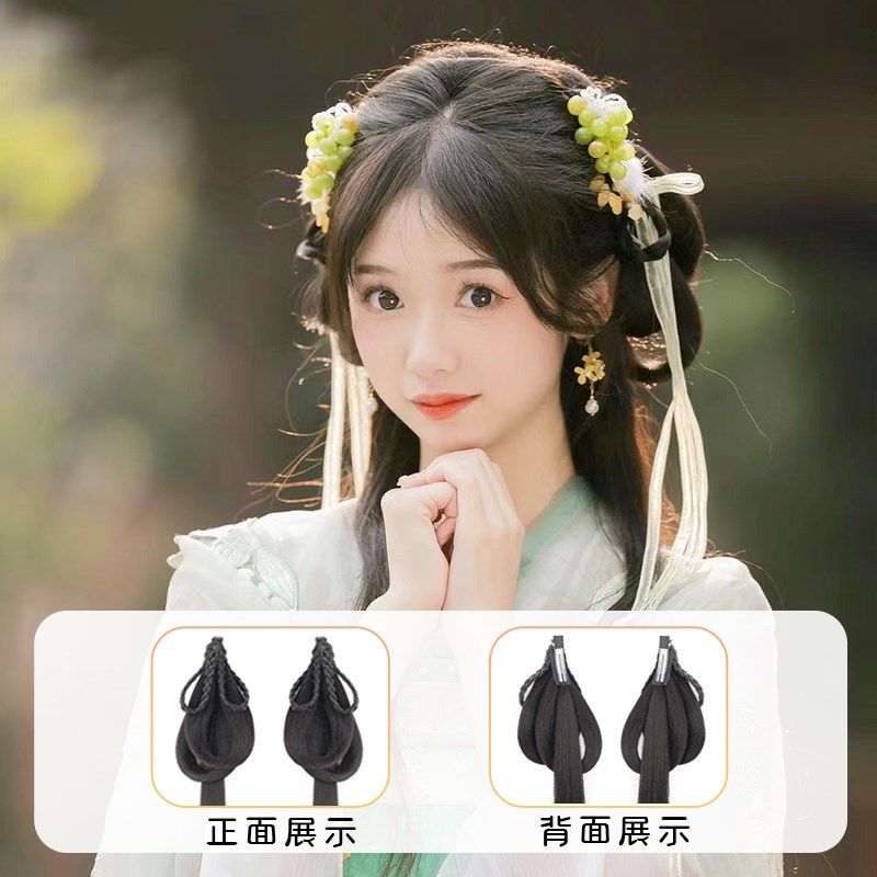 汉服假发古风发包一体式懒人发髻古装造型垫发包日常演出盘发发髻,美发护发/假发,发包/丸子,淘宝优惠券,粉丝福利购,淘宝优惠卷