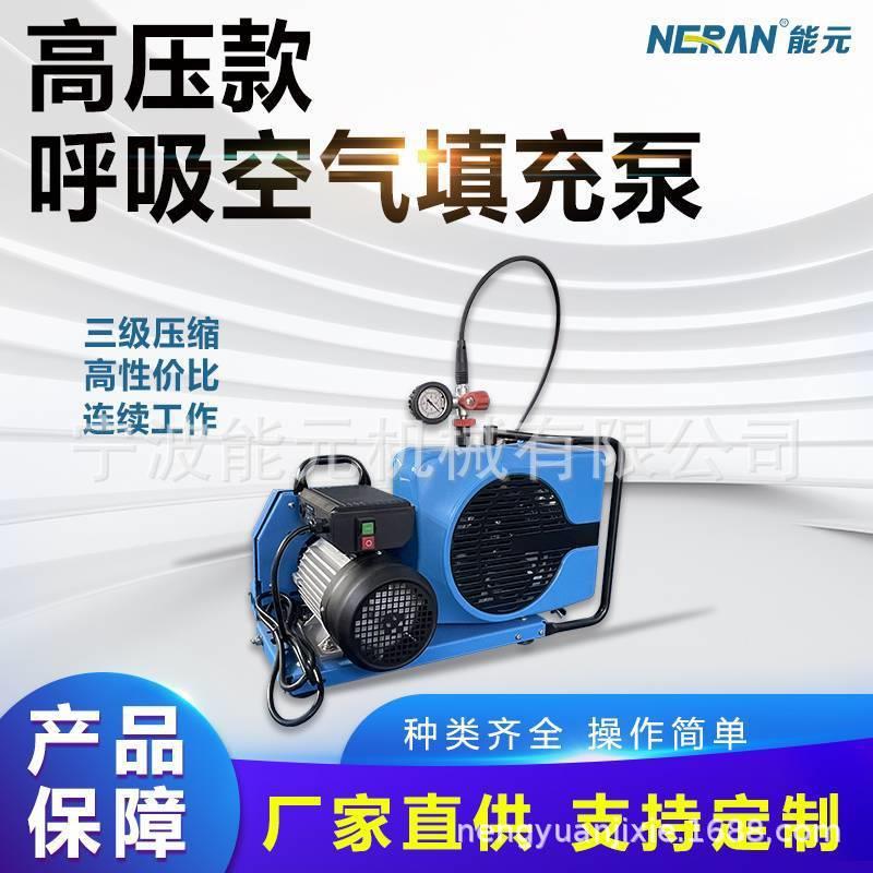 能元消防呼吸空气填充泵便携式高压机空压机压缩机高压机120/150L