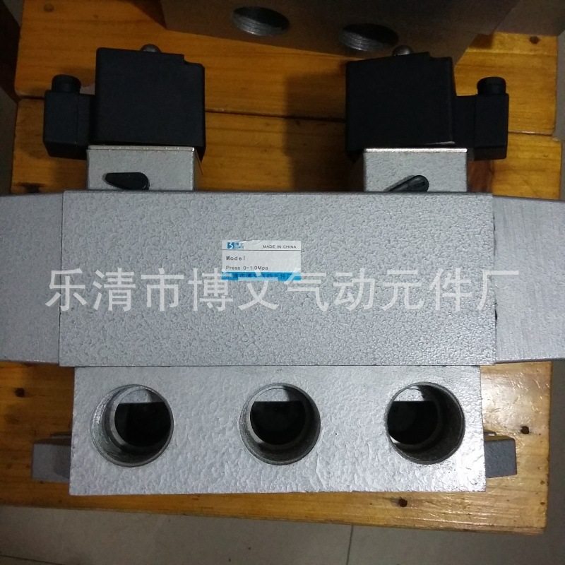 二位五通1寸滑阀双电控制阀 K25D2-25