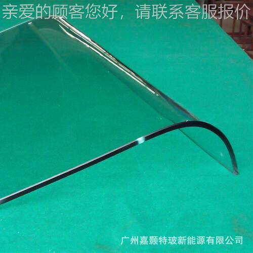 嘉颢热弯钢化一体成型弧形玻璃 观光电梯轿厢玻璃 C认证安全可靠
