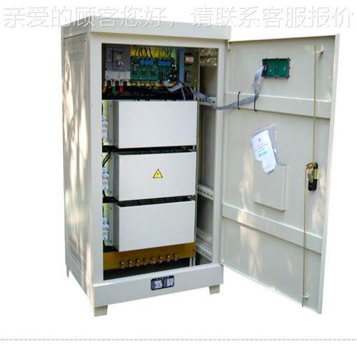 厂家隧道三相JJW-100KVA大功率电力补偿式无触点稳压器100KW