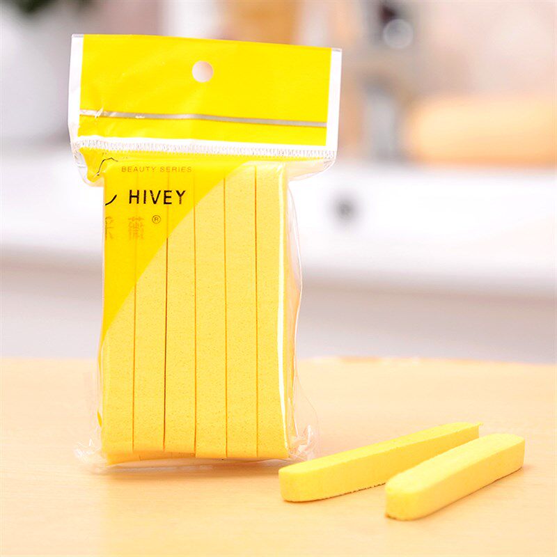 采薇压缩海藻洁面扑 加厚压缩条PVA洗面扑洗脸海绵扑圆形泡水变大