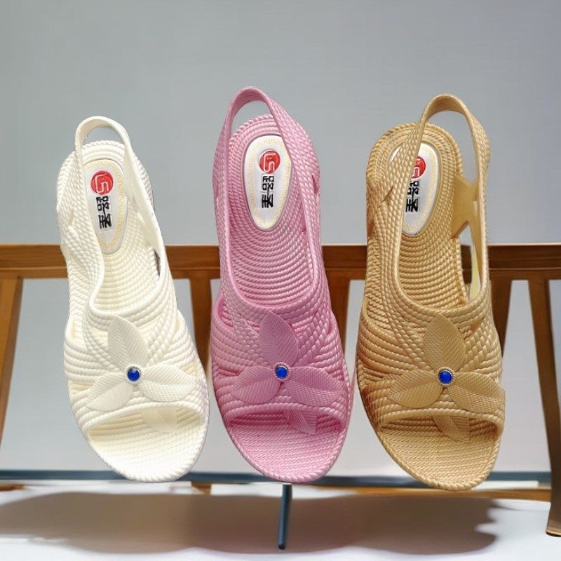 夏季妈妈凉鞋女软底平底鞋爆w款中老年女鞋大码老人凉鞋防滑孕妇,女鞋,休闲凉鞋,淘宝优惠券,粉丝福利购,淘宝优惠卷