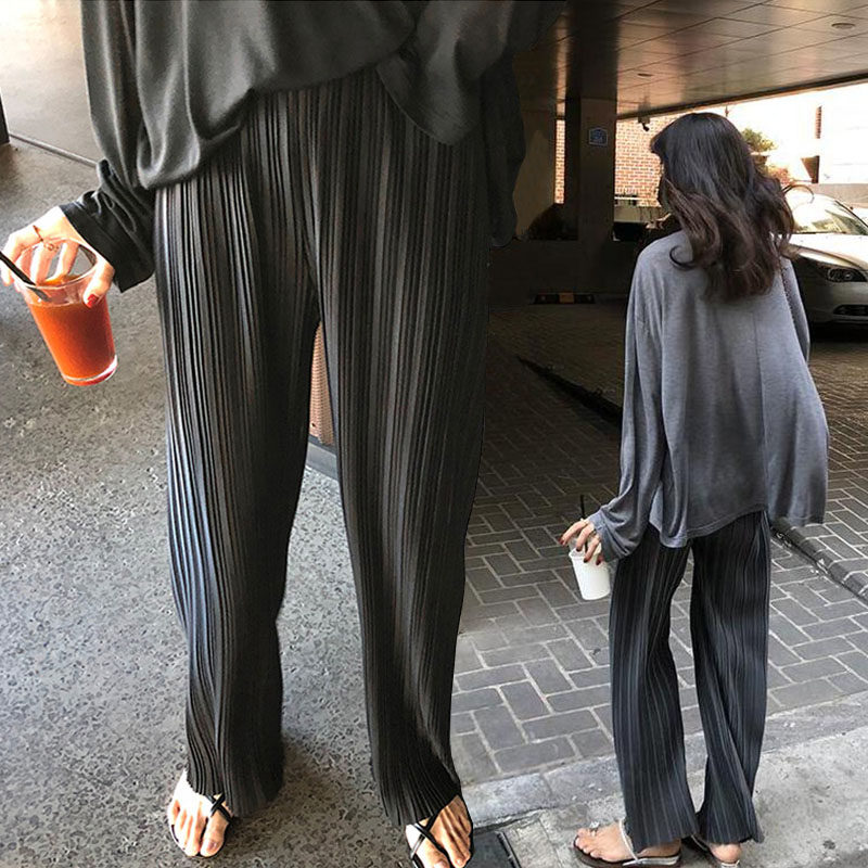 孕妇裤子春夏外穿宽松潮妈褶皱百褶雪纺薄款孕妇阔腿裤托腹九分裤,孕妇装/孕产妇用品/营养,孕妇打底裤,淘宝优惠券,粉丝福利购,淘宝优惠卷