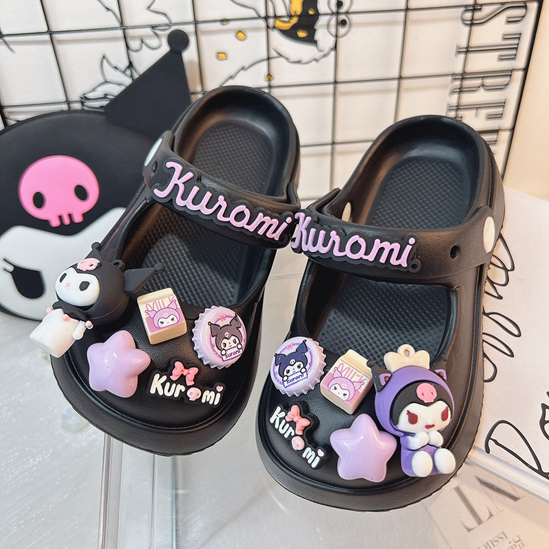 女童厚底洞洞鞋女孩儿童女2023新款防滑拖鞋游泳玩水W凉鞋防水踩,童鞋/婴儿鞋/亲子鞋,儿童棉拖鞋,淘宝优惠券,粉丝福利购,淘宝优惠卷