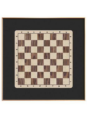 欧式复古轻奢客厅玄关装饰画国际象棋棋盘卧室房间U床头摆件挂墙