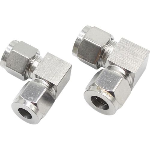 201/304不锈钢卡套接头w/弯头 直通卡套终端 卡套直通接头/弯头