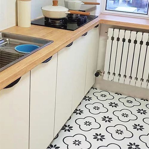 北欧哑光厨房橱柜贴纸自粘衣橱门装饰防潮柜子门翻新贴纸防水防油