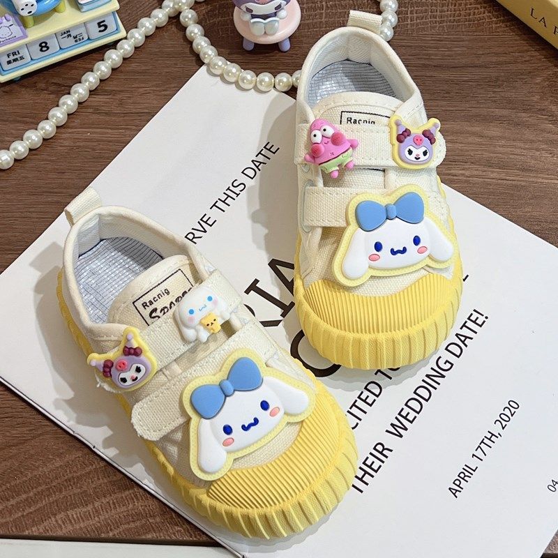 女宝宝鞋子e春秋季儿童鞋子软底防滑学步鞋女童小童帆布鞋女孩布,童鞋/婴儿鞋/亲子鞋,帆布鞋,淘宝优惠券,粉丝福利购,淘宝优惠卷