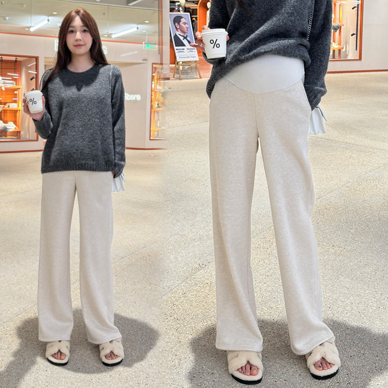 孕妇裤秋冬款2024新款阔腿裤冬季加绒加厚休闲拖地裤孕妇装冬装,孕妇装/孕产妇用品/营养,孕妇休闲裤,淘宝优惠券,粉丝福利购,淘宝优惠卷