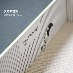 万相喵进口牛卡加厚猫窝猫纸盒纸箱纯木浆白色猫抓板可替换不漏屑