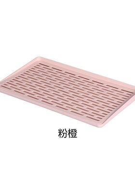 家用沥水盘置杯盘多用途托盘放杯子杯盘茶杯滴水厨房长方形水杯