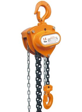 TOYO-INTL手拉吊车 手拉起重设备 2t倒链 手摇起重工具