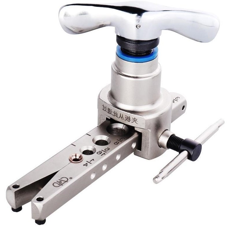 铜管扩口器通用张口器开喇叭口扩孔器工具夹板扩管器扩口模型。