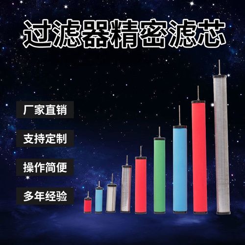 冷干机E9 E7 E5 E3 E1-16 20 24 28 32 36 40 44 48L管道除油滤芯