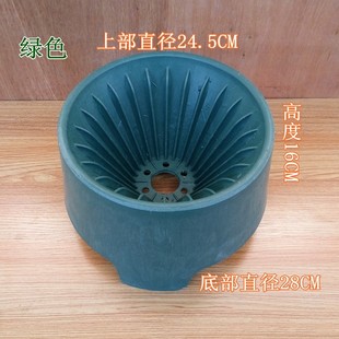 洗拖把挤水器手压涮清洗墩布榨水车桶家用地拖拧干器压干桶 老式