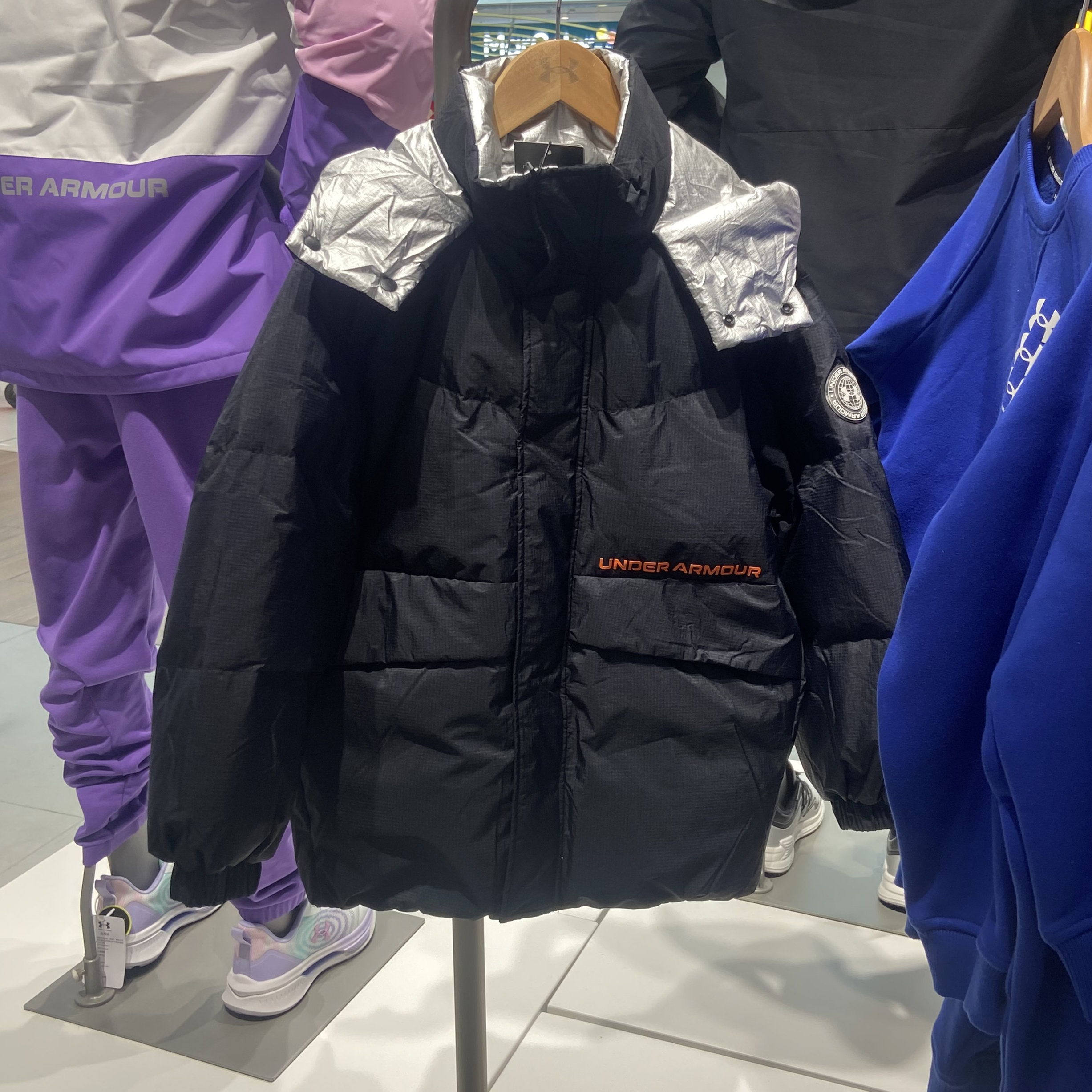 安德玛童装男女儿童冬季新款羽绒服连帽外套244306523,运动服/休闲服装,运动羽绒服,淘宝优惠券,粉丝福利购,淘宝优惠卷