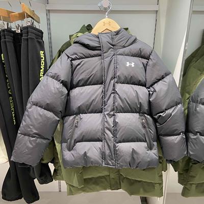 男大童运动保暖羽绒服外套