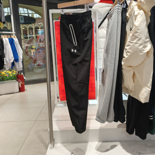 安德玛童装秋冬儿童长裤加绒加厚保暖运动裤254123135