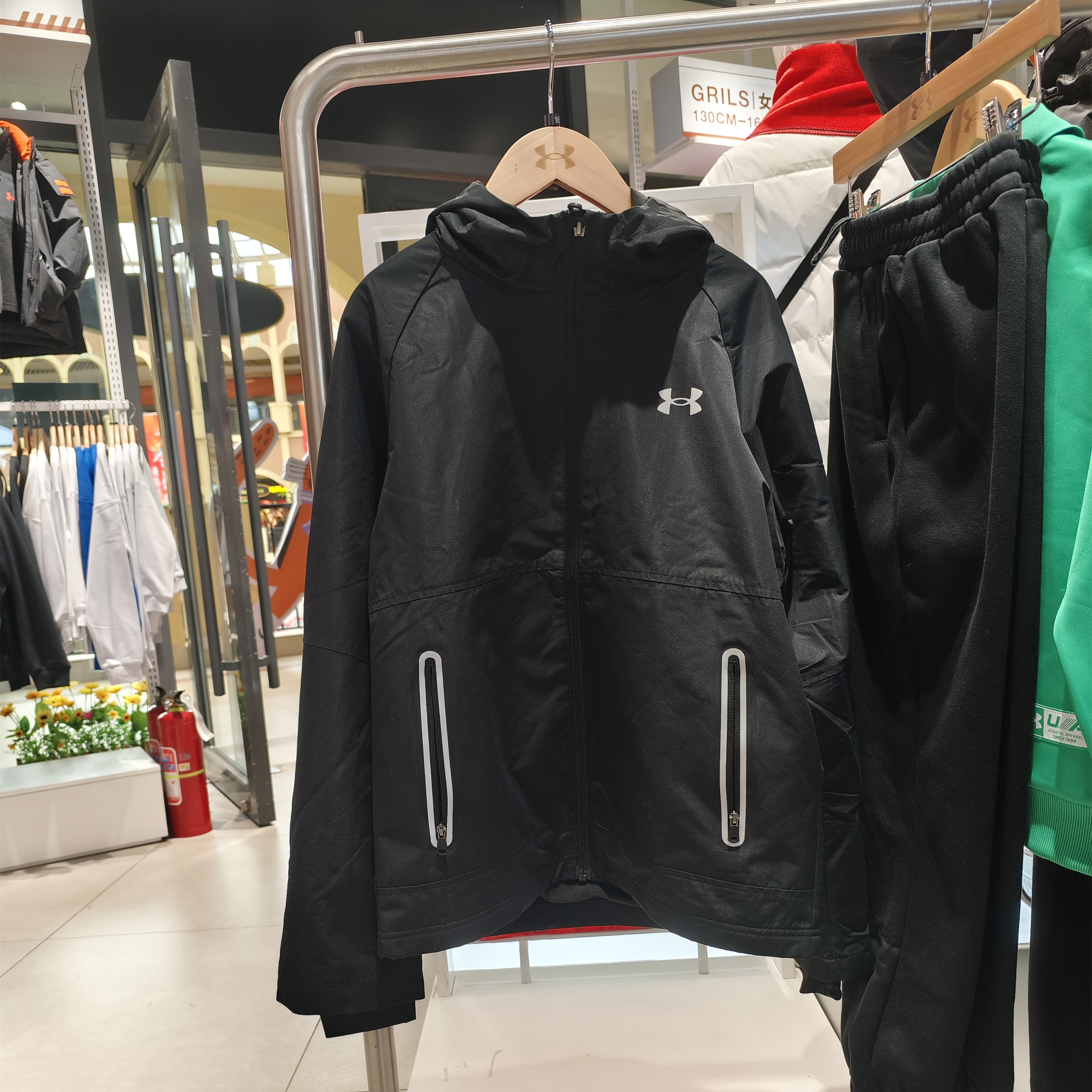 安德玛童装男童冲锋衣24秋季加绒三防儿童户外运动外套244122115,运动服/休闲服装,运动茄克/外套,淘宝优惠券,粉丝福利购,淘宝优惠卷