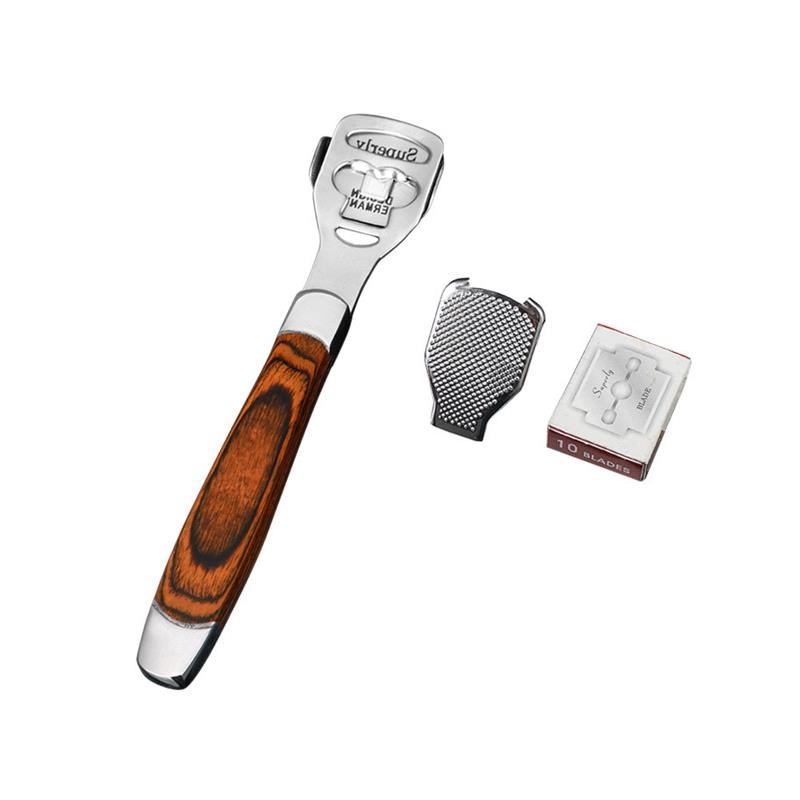 Stainless steel foot grinder to remove dead skin pedXicure k