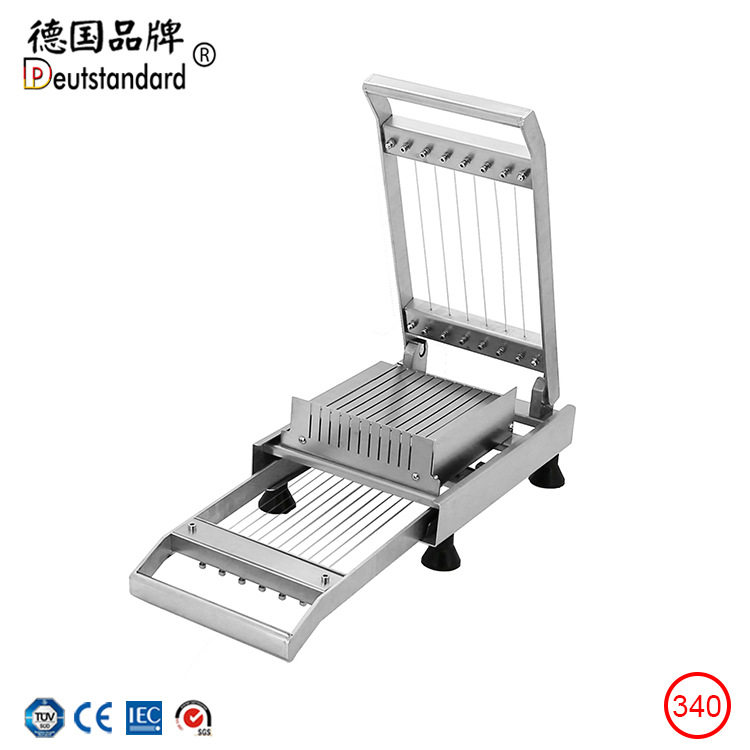 不锈钢生巧软糖松露等软性食物切割器 手动巧克力分割烘培工具340